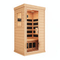 Mini Sauna, Low Emf Far Infrared Sauna, Home Spa Sauna with Bluetooth Speakers